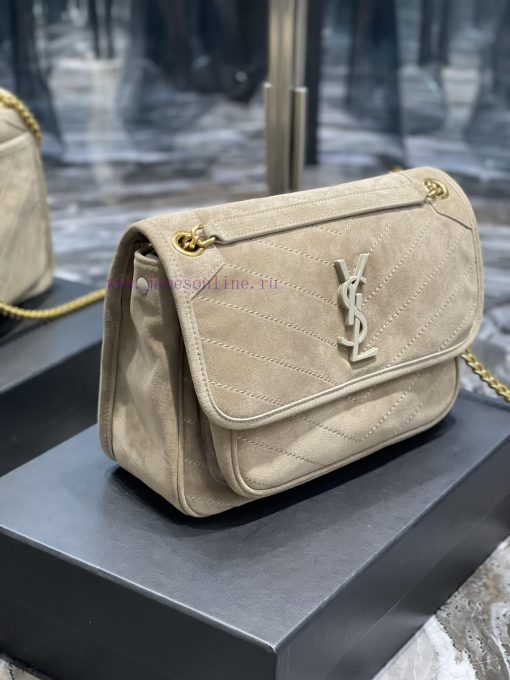 Yves Saint Laurent Bags Niki's latest frosted styleNIKI_ Matte Leather Series, 100% Imported Matte Leather, Inner an i96a929f - Image 4