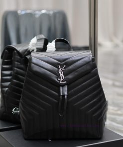 Yves Saint Laurent Bags Loulou Series Y-shaped Quilted BackpackIt has to be said that backpacks have always been an 4n8m397y