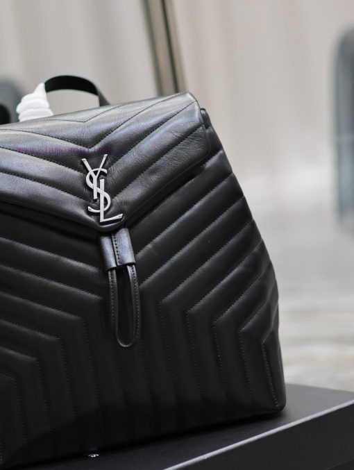 Yves Saint Laurent Bags Loulou Series Y-shaped Quilted BackpackIt has to be said that backpacks have always been an 4n8m397y - Image 6