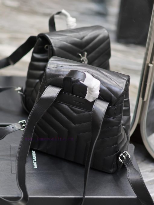 Yves Saint Laurent Bags Loulou Series Y-shaped Quilted BackpackIt has to be said that backpacks have always been an 1mn80i48 - Image 7