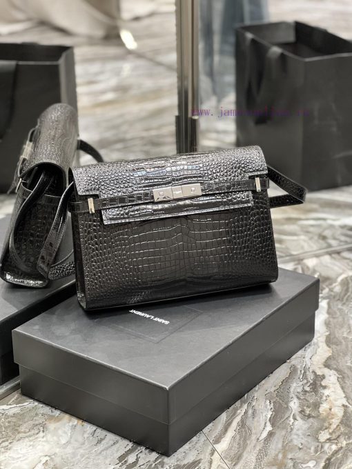 Yves Saint Laurent Bags 𝑴𝒂𝒏𝒉𝒂𝒕𝒕𝒂𝒏 Manhattan 2020's latest bag type flip Manhattan baguette bag changes the classic 1pxk5xa8 - Image 3
