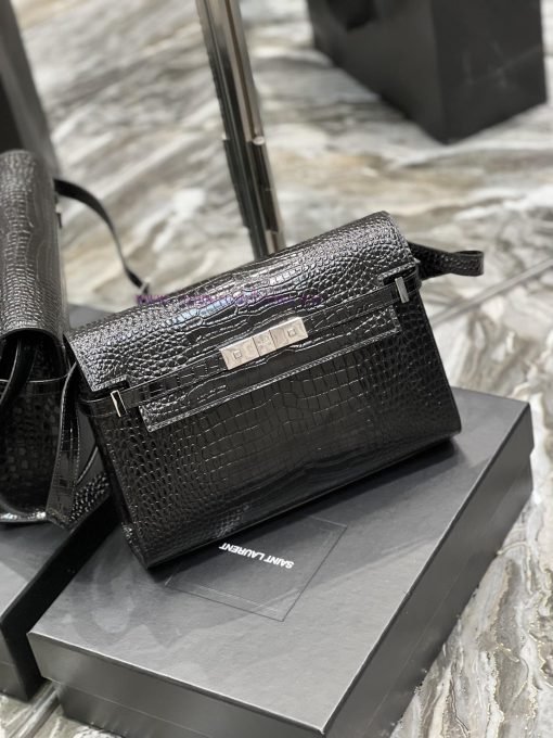 Yves Saint Laurent Bags 𝑴𝒂𝒏𝒉𝒂𝒕𝒕𝒂𝒏 Manhattan 2020's latest bag type flip Manhattan baguette bag changes the classic 1pxk5xa8 - Image 4