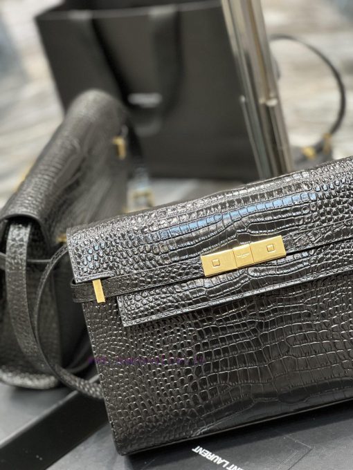 Yves Saint Laurent Bags 𝑴𝒂𝒏𝒉𝒂𝒕𝒕𝒂𝒏 Manhattan 2020's latest bag type flip Manhattan baguette bag changes the classic ioqxfp0z - Image 4