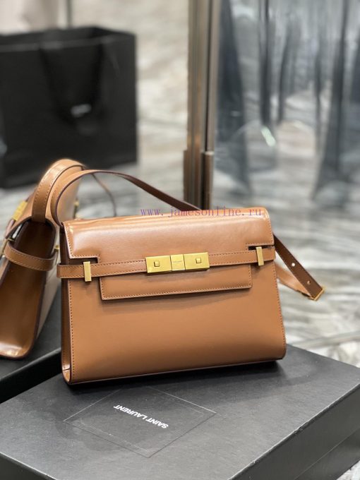 Yves Saint Laurent Bags 𝙈𝙖𝙣𝙝𝙖𝙩𝙩𝙖𝙣 𝟮𝟰𝙘𝙢Synchronized with the new Manhattan baguette bag, small size 24cm, newly arriv rqmn9xfi - Image 3