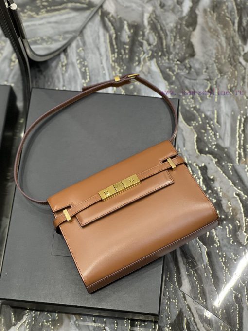 Yves Saint Laurent Bags 𝙈𝙖𝙣𝙝𝙖𝙩𝙩𝙖𝙣 𝟮𝟰𝙘𝙢Synchronized with the new Manhattan baguette bag, small size 24cm, newly arriv rqmn9xfi - Image 7