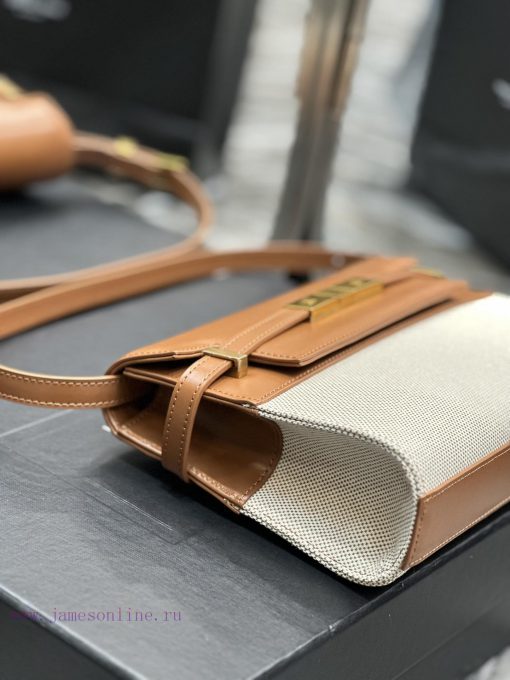 Yves Saint Laurent Bags 𝙈𝙖𝙣𝙝𝙖𝙩𝙖𝙣𝟮𝟰𝙘𝙢 New colors_Synchronized with the new Manhattan baguette bag, small size 24cm, n q7ffxske - Image 7