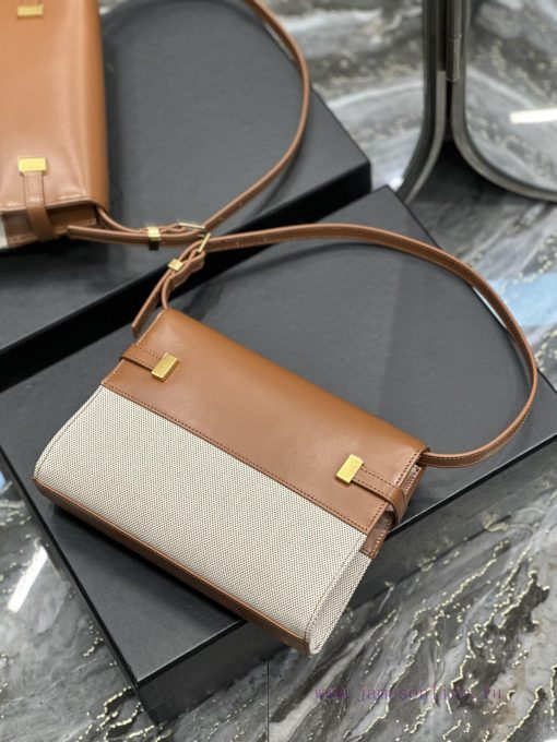 Yves Saint Laurent Bags 𝙈𝙖𝙣𝙝𝙖𝙩𝙖𝙣𝟮𝟰𝙘𝙢 New colors_Synchronized with the new Manhattan baguette bag, small size 24cm, n q7ffxske - Image 10