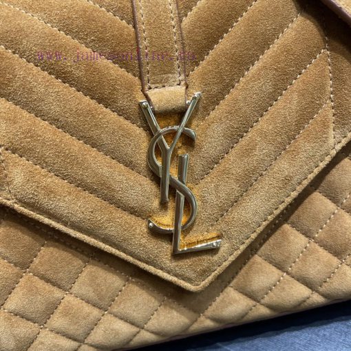 Yves Saint Laurent Bags 𝑬𝑵𝑽𝑬𝑳𝑶𝑷𝑬 _ Matte SeriesMedium envelope bag, V-shaped diamond patterned caviar, Italian impor q5tu9v2i - Image 4