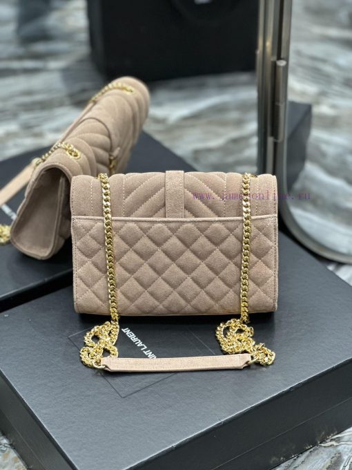Yves Saint Laurent Bags NEW deep apricot color with gold buckle frosted finishEnvelope Matte SeriesSmall envelope ba 02292xk8 - Image 10