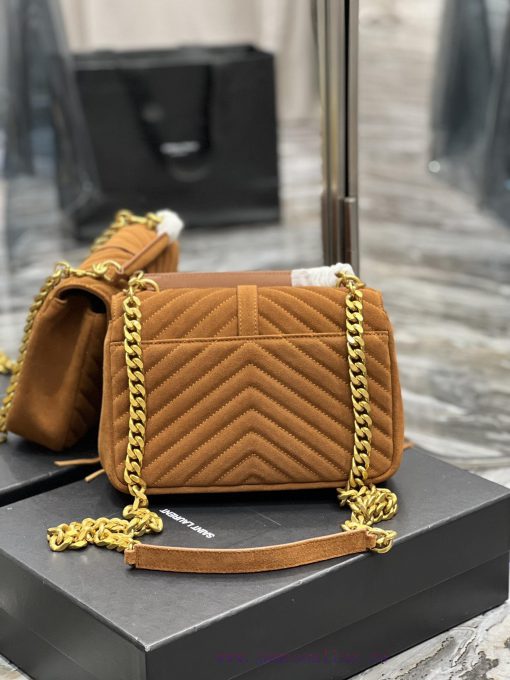 Yves Saint Laurent Bags Monogram College _ Turquoise frosted belt tasselWannian postman bag, hot and explosive 24cm, m6blahhd - Image 7