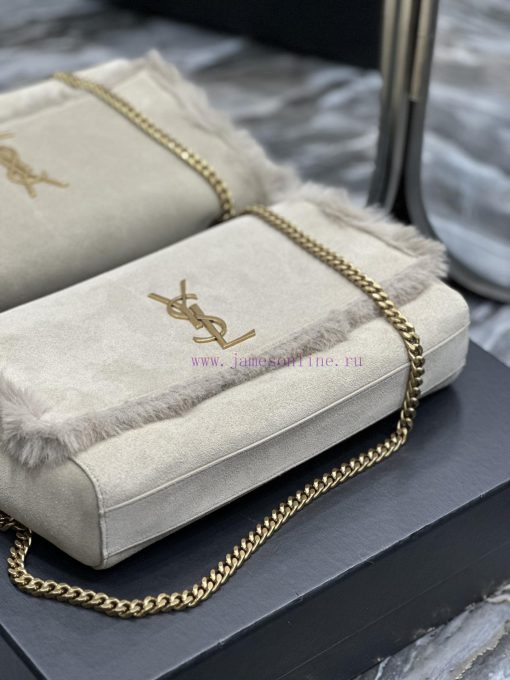 Yves Saint Laurent Bags Autumn and winter rabbit fur styles are out~𝐊𝐚𝐭𝐞 _ Double sided bag launches suede&rabbit fu ptmjmilw - Image 8
