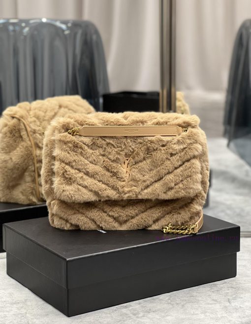 Yves Saint Laurent Bags Autumn and winter rabbit fur styles are out 🧏 ‍️Explosive Products 𝙣𝙞𝙠𝙞 _ Launch of Rabbit H g7ceii9b
