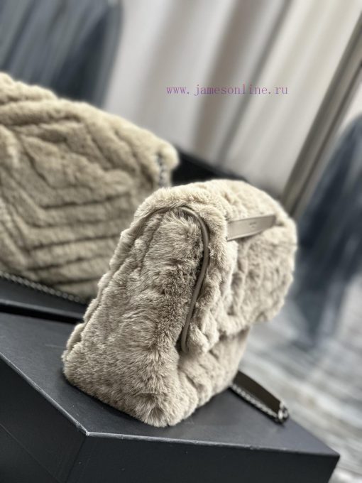 Yves Saint Laurent Bags Autumn and winter rabbit fur styles are out 🧏 ‍️Explosive Products 𝙣𝙞𝙠𝙞 _ Launch of Rabbit H cjvu8zt2 - Image 6