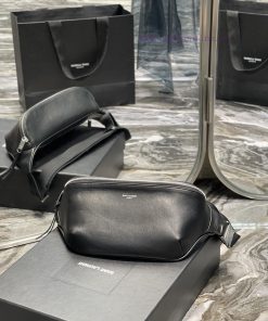 Yves Saint Laurent Bags ClassiC black genuine leather waist bag&chest bag, made of 100% top-grade lambskin, with 3 c j7v48ljj
