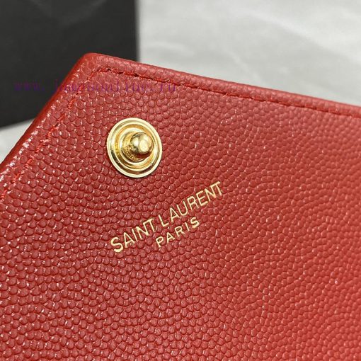 Yves Saint Laurent Bags 𝑴𝒐𝒏𝒐𝒈𝒓𝒂𝒎 𝑾𝒐𝒄 MONOGRAM caviar pattern envelope package A super practical small bag, the most utws6k31 - Image 7