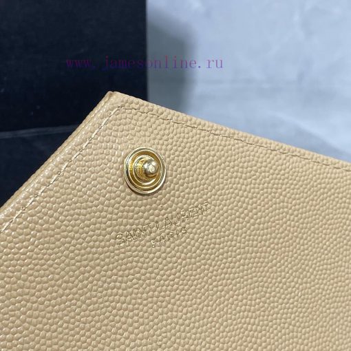 Yves Saint Laurent Bags 𝑴𝒐𝒏𝒐𝒈𝒓𝒂𝒎 𝑾𝒐𝒄 MONOGRAM caviar pattern envelope package A super practical small bag, the most q8rvply1 - Image 7