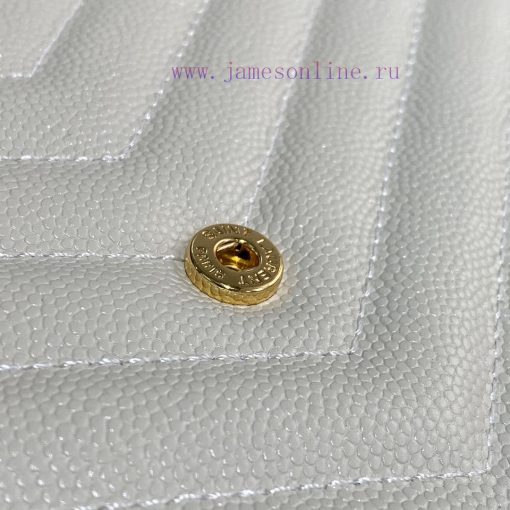 Yves Saint Laurent Bags 𝑴𝒐𝒏𝒐𝒈𝒓𝒂𝒎 𝑾𝒐𝒄 MONOGRAM caviar pattern envelope package A super practical small bag, the most cq2u3gxr - Image 8