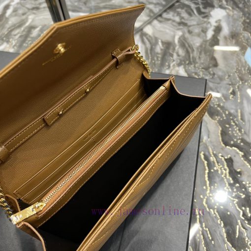Yves Saint Laurent Bags 𝑴𝒐𝒏𝒐𝒈𝒓𝒂𝒎 𝑾𝒐𝒄 MONOGRAM caviar pattern envelope package A super practical small bag, the most 4rd62pac - Image 10