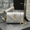 Yves Saint Laurent Bags Silver diamond patterned gold buckle_Monogram woc MONOGRAM envelope package A super practica 72kyv9pz