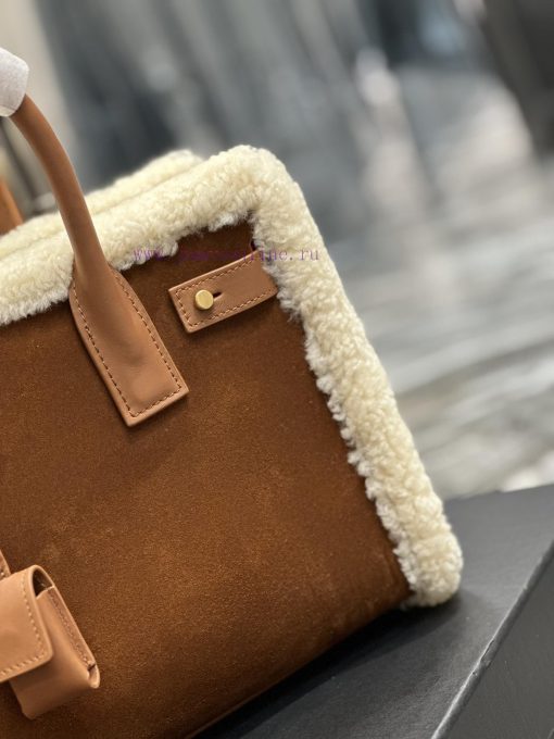 Yves Saint Laurent Bags sac de jour26cmLamb wool classic organ bag_Also equipped with a long shoulder strap and an i 6zlimzkf - Image 5