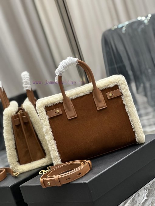 Yves Saint Laurent Bags sac de jour26cmLamb wool classic organ bag_Also equipped with a long shoulder strap and an i 6zlimzkf - Image 8