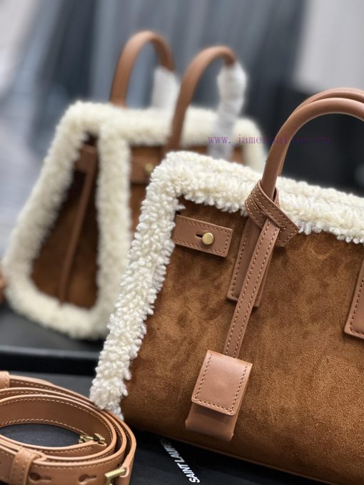 Yves Saint Laurent Bags sac de jour22cm_Equipped with long shoulder straps and mini sizeThe design concept of a larg u6l16v94 - Image 4
