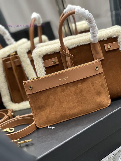 Yves Saint Laurent Bags sac de jour26cmLamb wool classic organ bag_Also equipped with a long shoulder strap and an i 6zlimzkf - Image 10