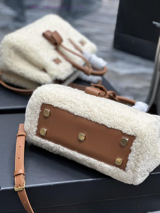 Yves Saint Laurent Bags Sac de jour22cm lamb woolEquipped with long shoulder straps and mini sizeThe design concept kty1gokh - Image 10