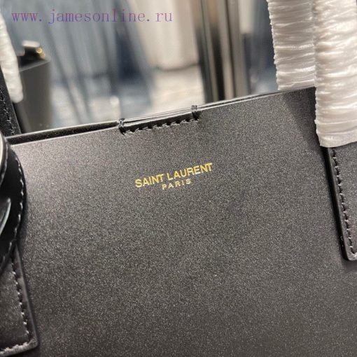 Yves Saint Laurent Bags Shopping Tote bag_A simple and low-key solid color shopping bag, paired with a metal logo pe 58nadq6g - Image 5