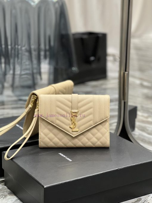 Yves Saint Laurent Bags 𝑴𝑶𝑵𝑶𝑮𝑹𝑨𝑴 _ Caviar handbag, with detachable wrist strap, wear-resistant caviar pattern, 100% jbulsnq9 - Image 2