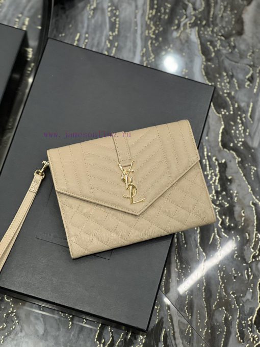 Yves Saint Laurent Bags 𝑴𝑶𝑵𝑶𝑮𝑹𝑨𝑴 _ Caviar handbag, with detachable wrist strap, wear-resistant caviar pattern, 100% jbulsnq9 - Image 7