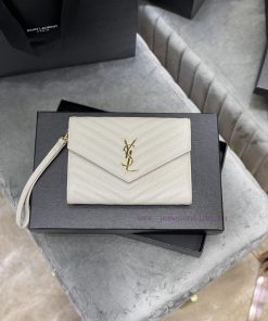 Yves Saint Laurent Bags 𝑴𝑶𝑵𝑶𝑮𝑹𝑨𝑴 _ Caviar handbag, with detachable wrist strap, wear-resistant caviar pattern, 100% ravsqegx