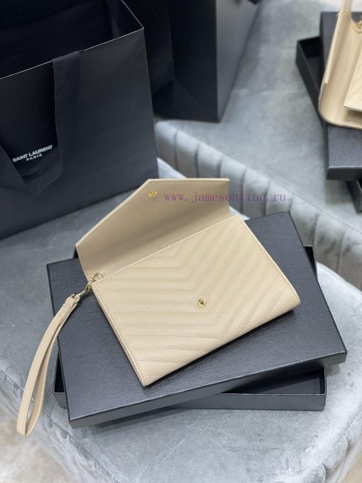 Yves Saint Laurent Bags 𝑴𝑶𝑵𝑶𝑮𝑹𝑨𝑴 _ Caviar handbag, with detachable wrist strap, wear-resistant caviar pattern, 100% zbg4na95 - Image 8