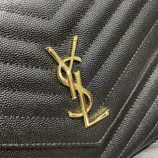 Yves Saint Laurent Bags 𝑴𝑶𝑵𝑶𝑮𝑹𝑨𝑴 _ Caviar handbag, with detachable wrist strap, wear-resistant caviar pattern, 100% 9ahlpl7c - Image 5