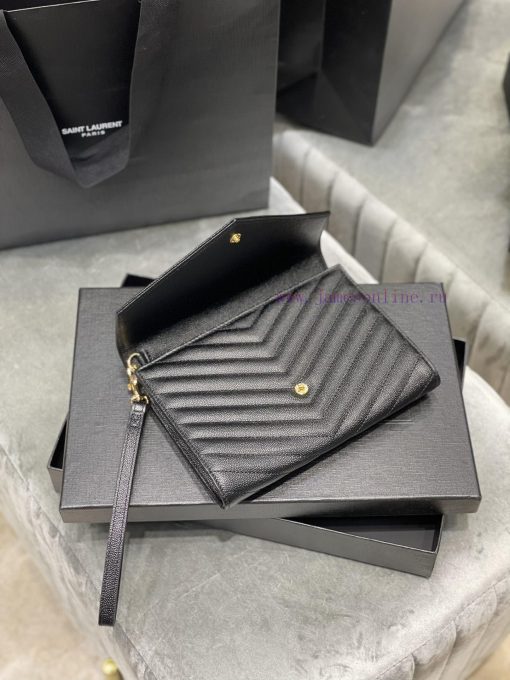 Yves Saint Laurent Bags 𝑴𝑶𝑵𝑶𝑮𝑹𝑨𝑴 _ Caviar handbag, with detachable wrist strap, wear-resistant caviar pattern, 100% 9ahlpl7c - Image 7