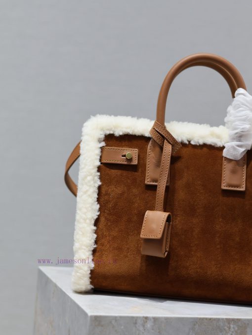 Yves Saint Laurent Bags sac de jour26cmLamb wool classic organ bag_Also equipped with a long shoulder strap and an i vmqi11of - Image 4