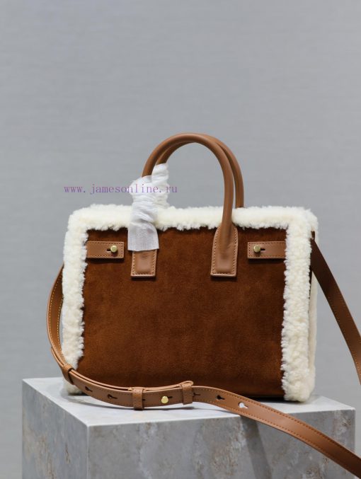 Yves Saint Laurent Bags sac de jour26cmLamb wool classic organ bag_Also equipped with a long shoulder strap and an i vmqi11of - Image 7