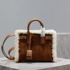 Yves Saint Laurent Bags sac de jour22cm_Equipped with long shoulder straps and mini sizeThe design concept of a larg shuc9hdy
