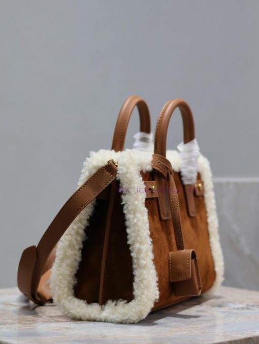 Yves Saint Laurent Bags sac de jour22cm_Equipped with long shoulder straps and mini sizeThe design concept of a larg shuc9hdy - Image 6