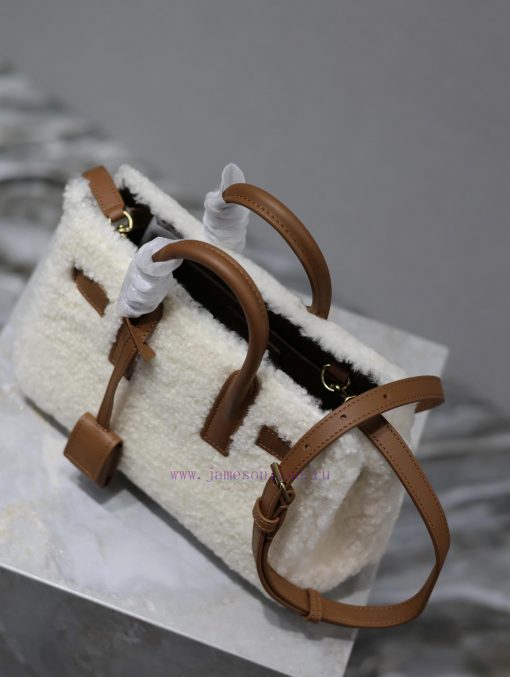 Yves Saint Laurent Bags Sac de jour22cm lamb woolEquipped with long shoulder straps and mini sizeThe design concept 10ghxwbz - Image 5