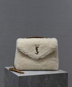 Yves Saint Laurent Bags Autumn and winter lamb wool styles are releasedExplosive Loulou launches lamb wool with leat 8c52odka
