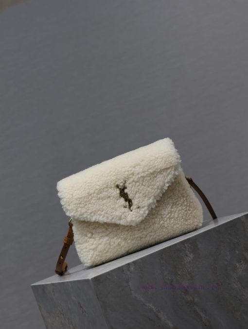 Yves Saint Laurent Bags Autumn and winter lamb wool styles are releasedExplosive Loulou launches lamb wool with leat sxi8mis8 - Image 3