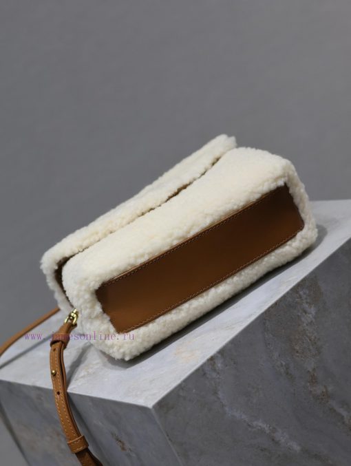 Yves Saint Laurent Bags Autumn and winter lamb wool styles are releasedExplosive Loulou launches lamb wool with leat sxi8mis8 - Image 8