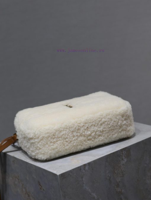 Yves Saint Laurent Bags 𝑳𝒐𝒖 Camera Bag - Lamb Wool with LeatherTop level imported Italian cowhide camera bag. Hong K mimb252q - Image 10