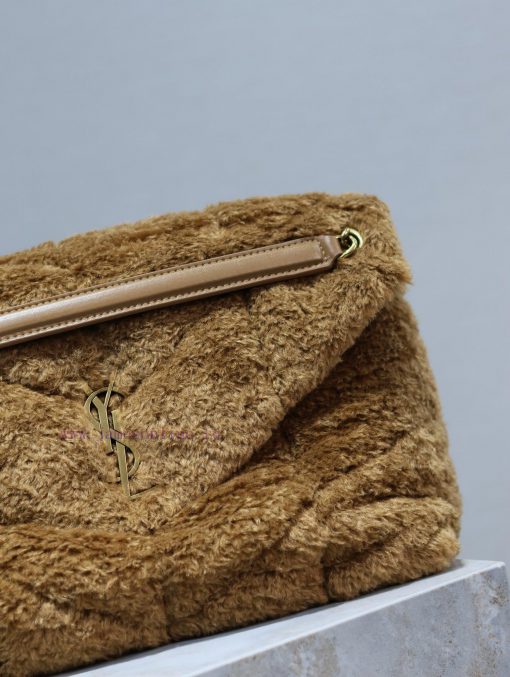 Yves Saint Laurent Bags Autumn and winter wool styles are available 🧏 ‍️Loulou Puffer launches wool and leather seri qzbua3vo - Image 4