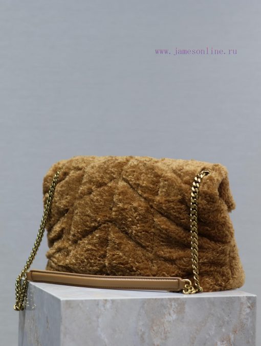 Yves Saint Laurent Bags Autumn and winter wool styles are available 🧏 ‍️Loulou Puffer launches wool and leather seri qzbua3vo - Image 7