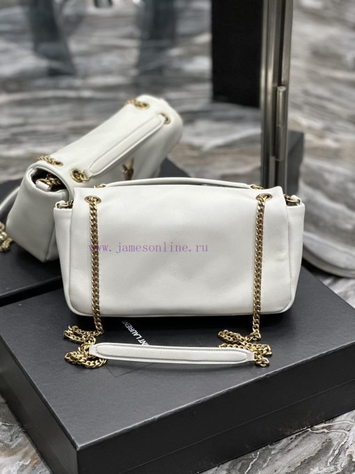 Yves Saint Laurent Bags CALYPSO_ Sheepskin Chain BagMade of imported Italian lambskin, it has a soft and delicate to sfjuzm2a - Image 7