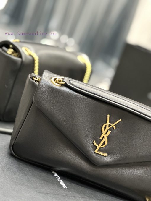 Yves Saint Laurent Bags CALYPSO_ Sheepskin Chain BagMade of imported Italian lambskin, it has a soft and delicate to dk85yrs6 - Image 5