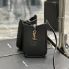 Yves Saint Laurent Bags BlackNew member of LE 5A7 series - Mobile bagRecommended for Wall Crack: This mini phone bag nh7plh6h