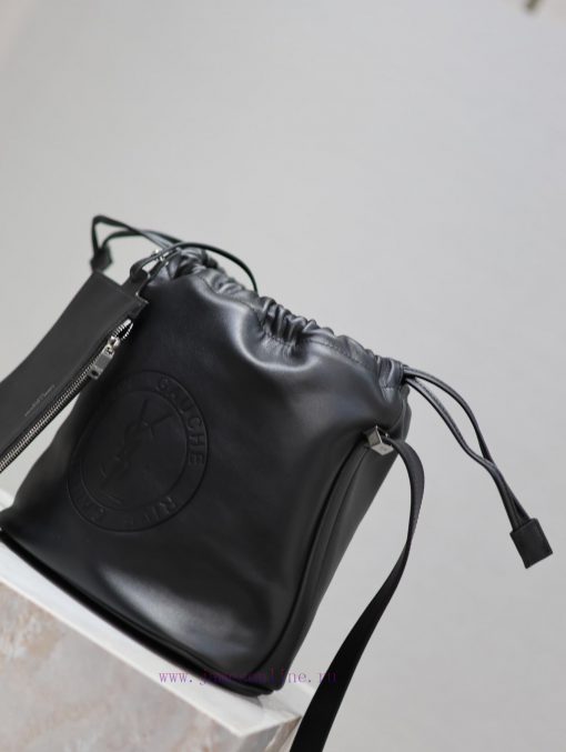 Yves Saint Laurent Bags RIVE GAUCHE crossbody bag is coming_Imported Italian cowhide badge design with logo, precise u7wvdvs3 - Image 4